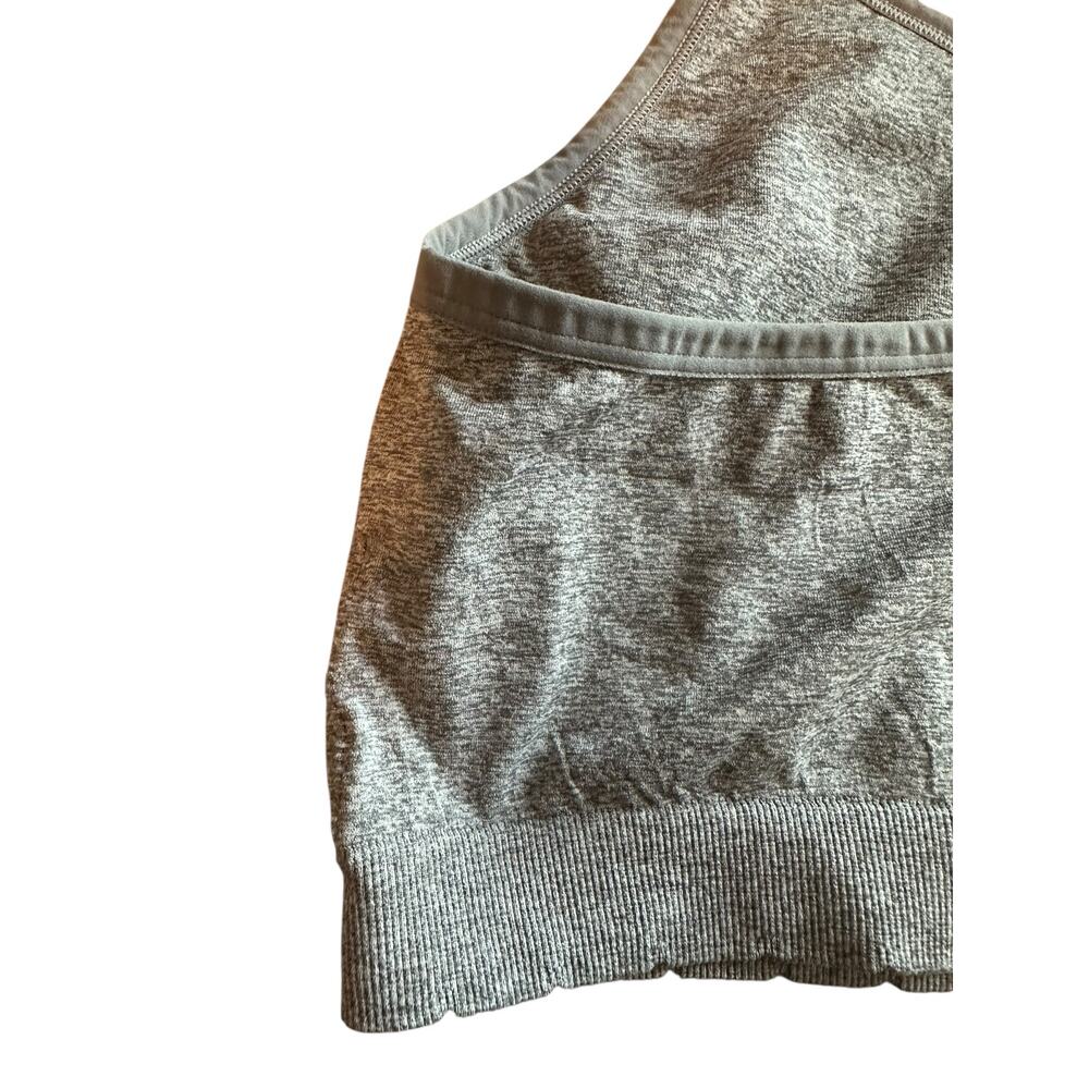 Kindly Yours Heathered Gray Strappy Athletic Sports Bra Women's Size 3XL - Picture 8 of 8